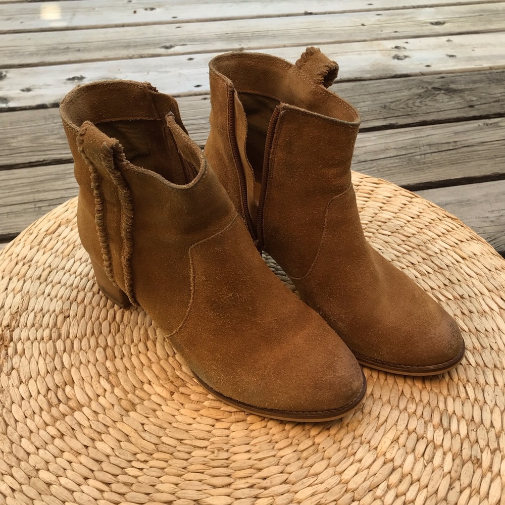 Ladies Naughty Monkey Suede Boots- Size 7